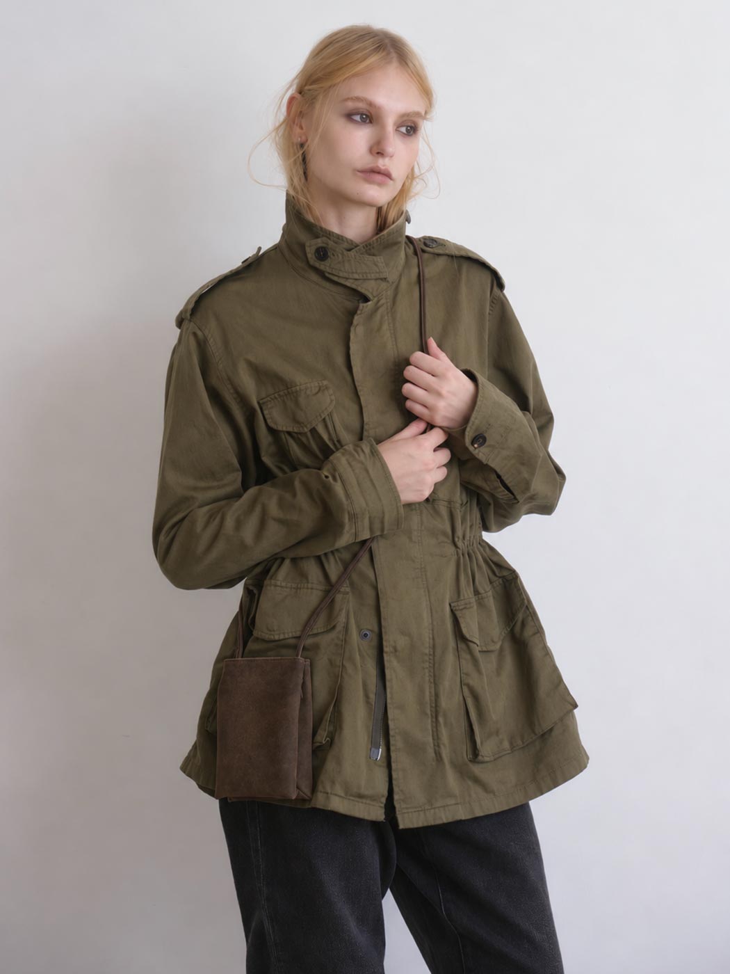 RV-005 Layer Mini Cross_Washed Darkbrown