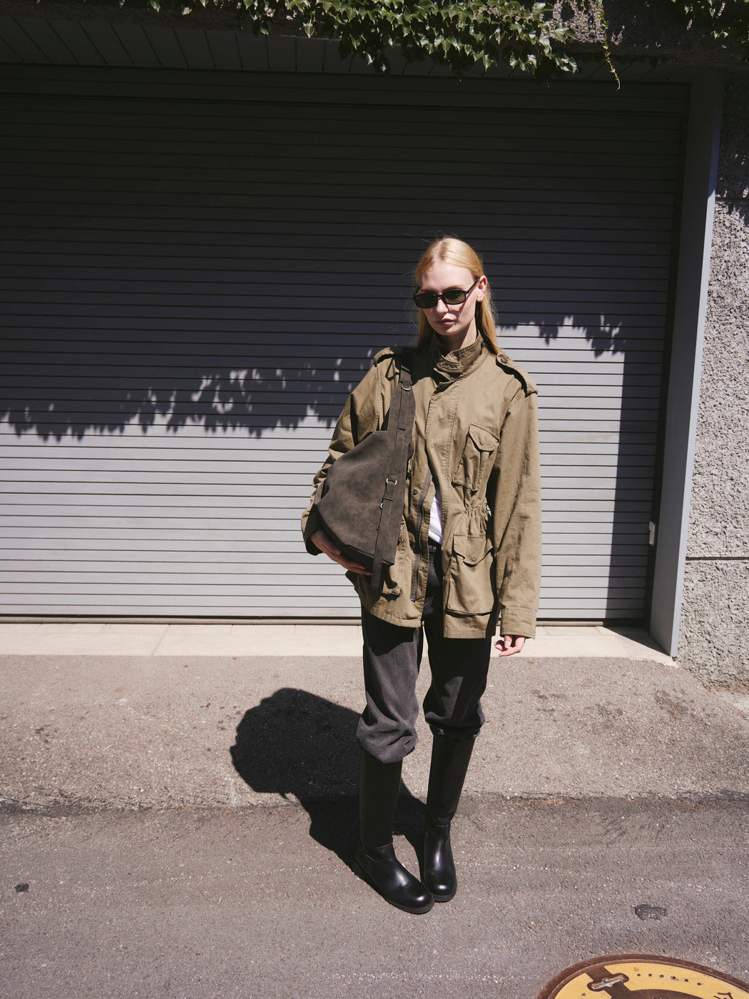 RV-001 Core Shoulder_Washed Darkgrey