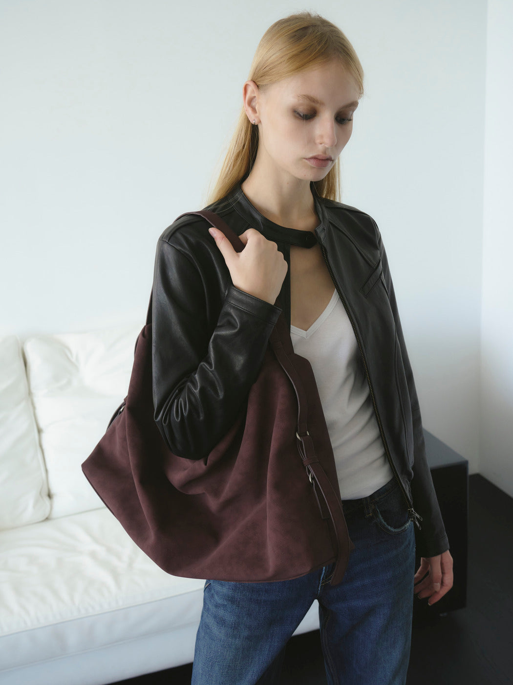 RV-001 Core Shoulder_Washed Burgundy