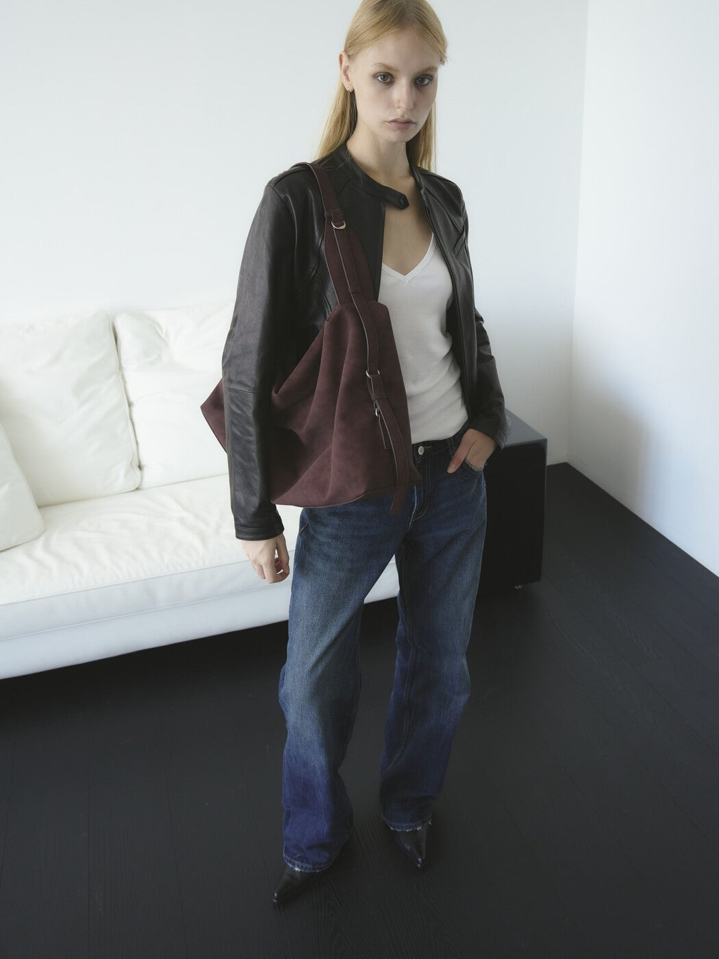 RV-001 Core Shoulder_Washed Burgundy