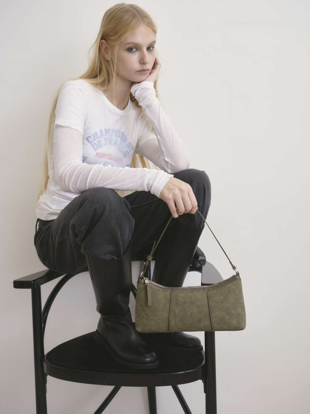 RV-004 Contour Shoulder_Suede Khaki